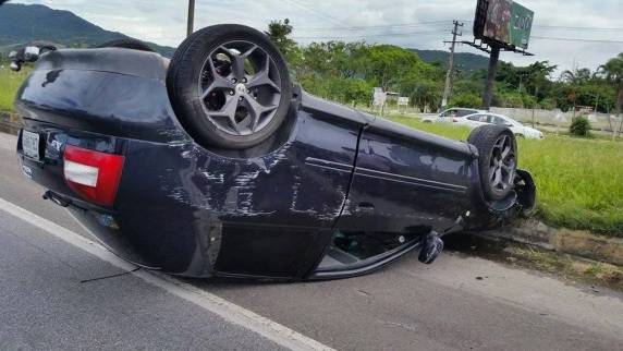 Apesar da gravidade, o motorista teve ferimentos leves