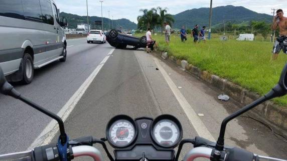Apesar da gravidade, o motorista teve ferimentos leves