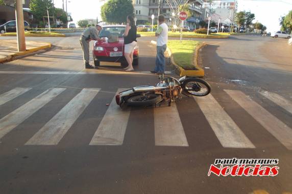O fato foi registrado na manhã deste sábado, no centro da 

cidade