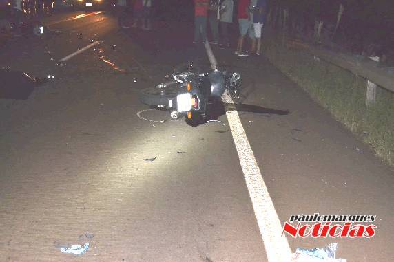 Acidente ocorreu durante a madrugada na BR 472 em Santo Cristo