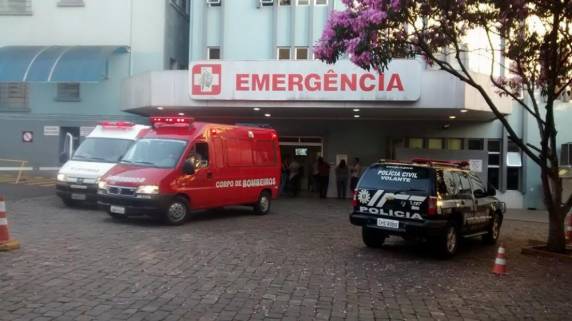 Homem foi atingido por dois disparos de arma de fogo