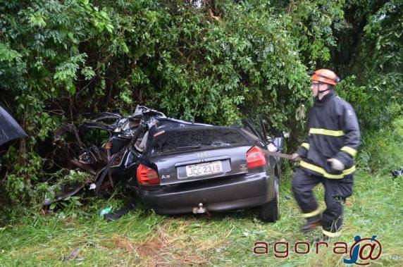 Um homem natural de Cerro Largo 

morreu no local, e atualmente residia em Vacaria