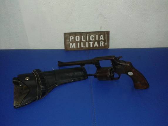 Terceira arma apreendida em uma 

semana