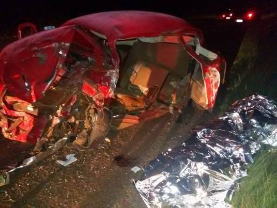 O motorista de um Fusca morreu no 

local