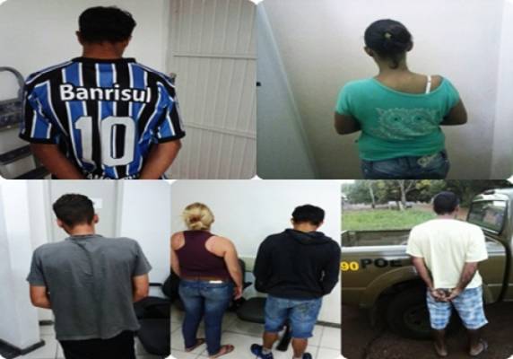 Ação da polícia levou uma quadrilha pras grades