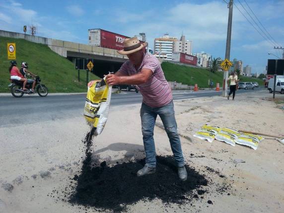 Material é colocado de forma inadequada