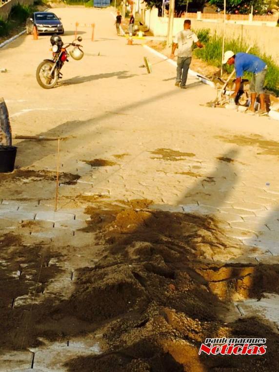 Pavimentação de uma rua em Sertãozinho está finalizada