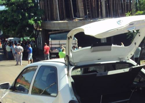 Acidente ocorreu na manhã desta 

segunda-feira
