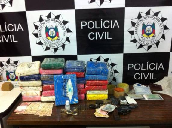 Drogas estavam escondidas no aeroporto de São Luiz Gonzaga 