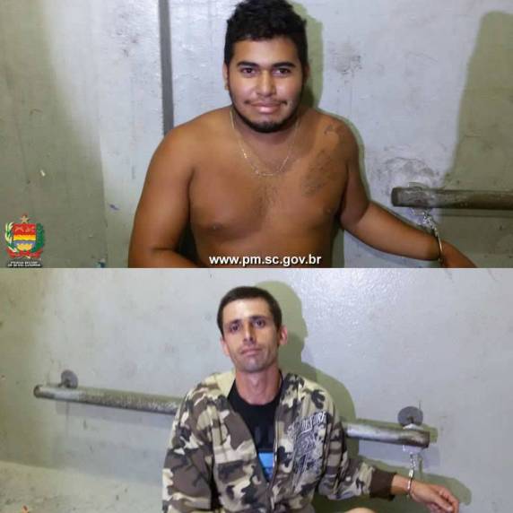 Dois elementos foram presos