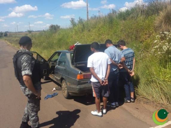 Os três jovens que estavam no carro são moradores do Bairro São Luiz Gonzaga em Passo Fundo