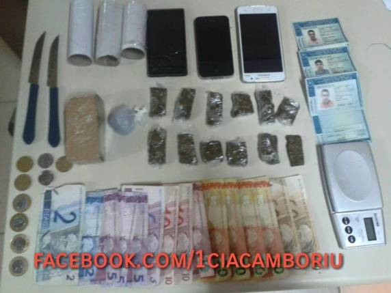 Denúncia através do 190 levou a polícia até o elemento