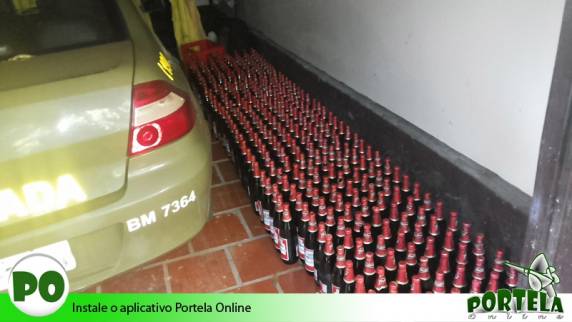 BM apreendeu 312 litros de cerveja contrabandeados 