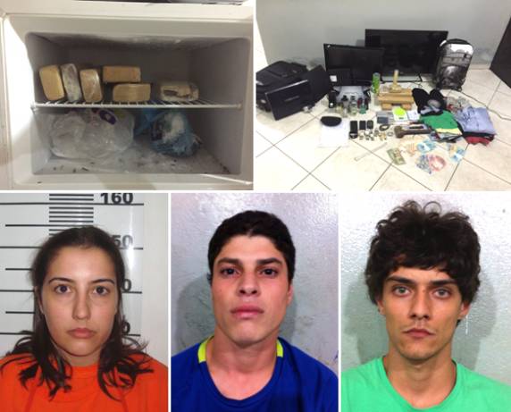 Polícias Civil e Militar de Balneário Camboriú apreendem quase 6 quilos de maconha em geladeira