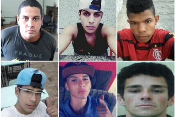 Eles tinham entre 15 e 26 anos e teriam sido assassinados por membro da facção dos Balas na Cara, em 

razão de dívida de tráfico