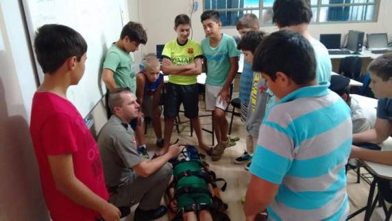 Soldado Michael Zdruikoski comanda o pelotão a partir desta temporada de 2015 