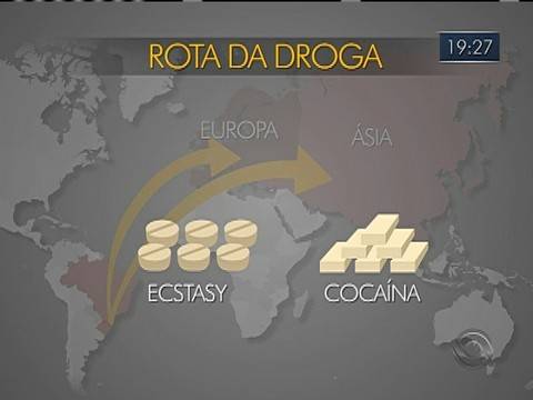 Estado está na rota do tráfico internacional de entorpecentes, segundo PF