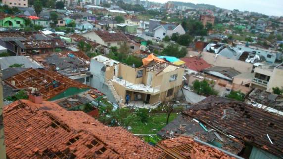 Suspeita é de tornado