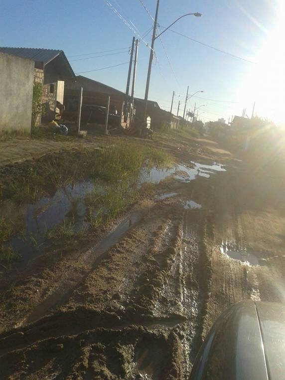 A situação é de calamidade, um abandono total por parte do poder público de Itapema