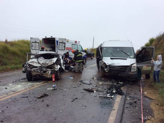 Segundo polícia rodoviária, colisão ocorreu entre Passo Fundo e Portão