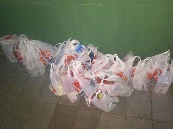 Ele 

disse que não tinha comida em casa e tentou furtar carne para o filho