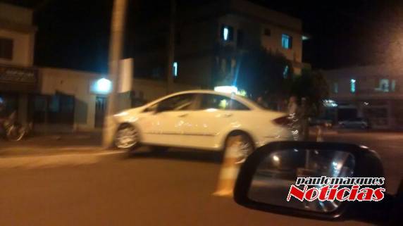 O acidente aconteceu na noite 

desta sexta-feira