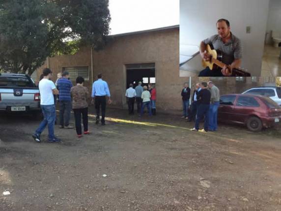 Velório ocorre em Água Santa, na localidade onde padre passou a infância