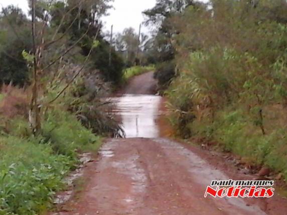 A ponte 

sobre o rio Buricá está localizada na divisa entre Três de Maio e Boa Vista do Buricá