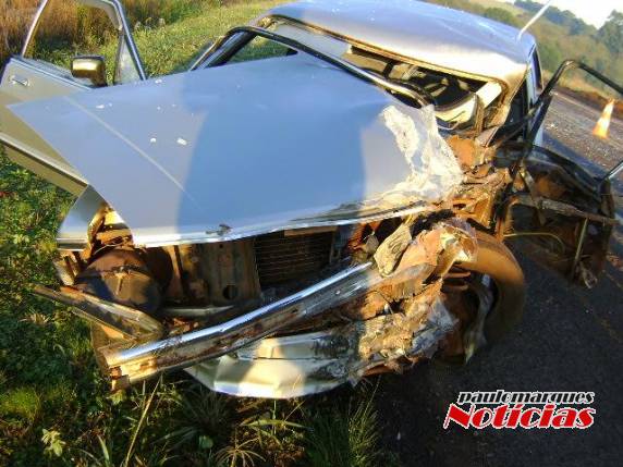 A vítima fatal ocupava um automóvel de 

Coronel Bicaco