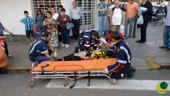 Populares anotaram a placa e repassaram para à polícia