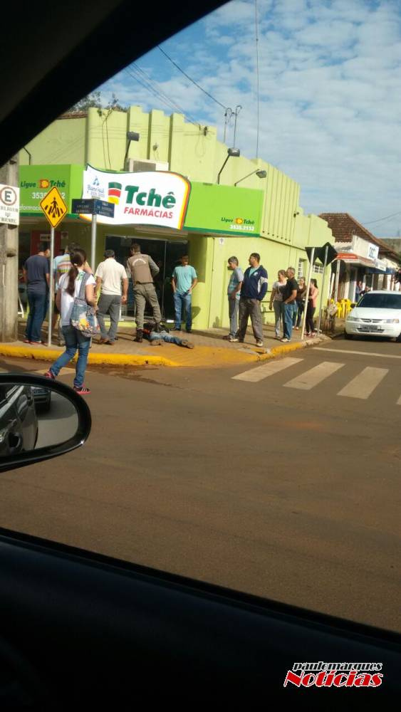 O caso aconteceu na 

Av. Uruguai
