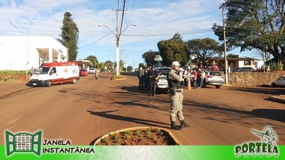 Atropelamento ocorreu por volta das 15h40, no centro de Miraguaí