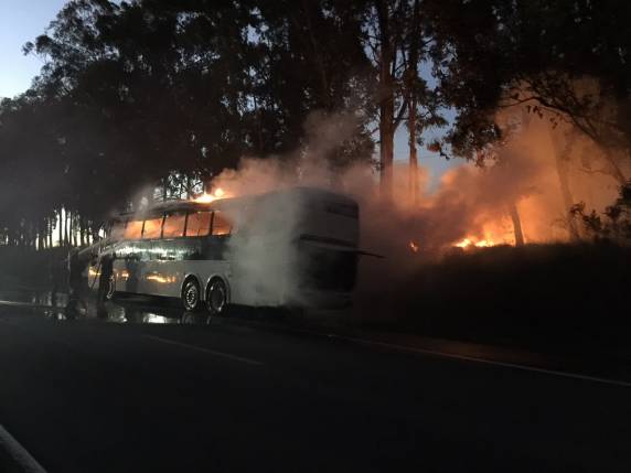Passageiros já tinham desembarcado no momento em 

que o incêndio começou