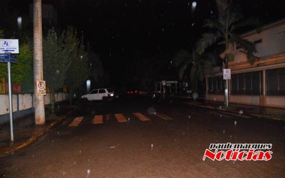 O veículo estava estacionado em frente ao 

hospital, em Três de Maio