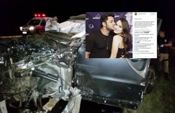 Cantor foi transferido de Morrinhos para o Hospital de Urgências de Goiânia