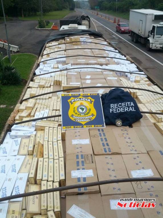 O veículo foi abordado na BR 386 em Lajeado