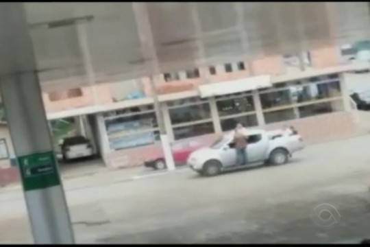 Assalto aconteceu no momento da abertura da agência em Timbó Grande
