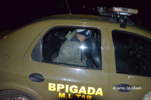 O caso foi registrado durante a madrugada