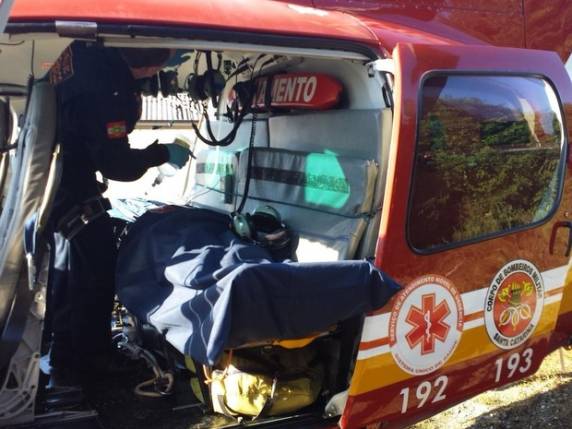 Helicóptero Arcanjo foi usado em resgate na Grande Florianópolis