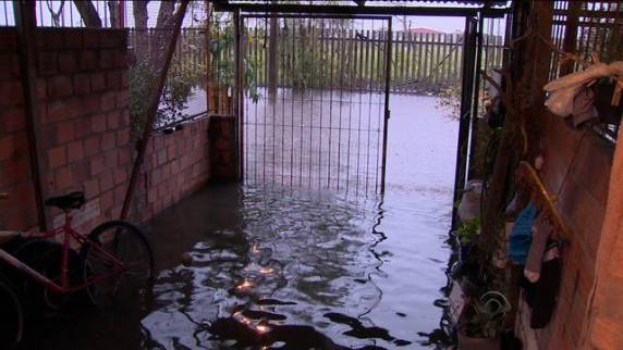 Em 24h, foram 120 milímetros de chuva em Campo Bom, 

segundo o Inmet
