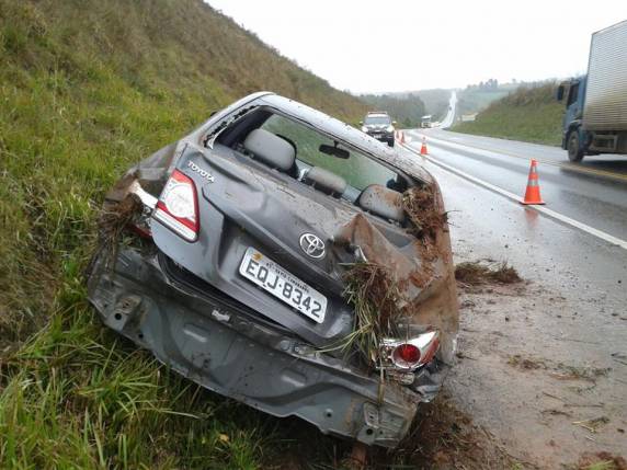 O acidente aconteceu em Passo Fundo