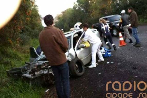 O acidente aconteceu no trecho entre Santa Rosa e Giruá