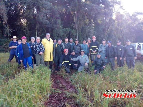 Equipes realizavam buscas desde quinta-feira a tarde