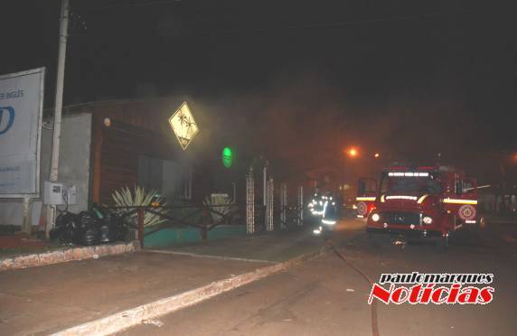 Proprietários e clientes tomaram um 

grande susto