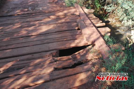 Acesso é o mais usado pelos moradores do Loteamento santa Maria