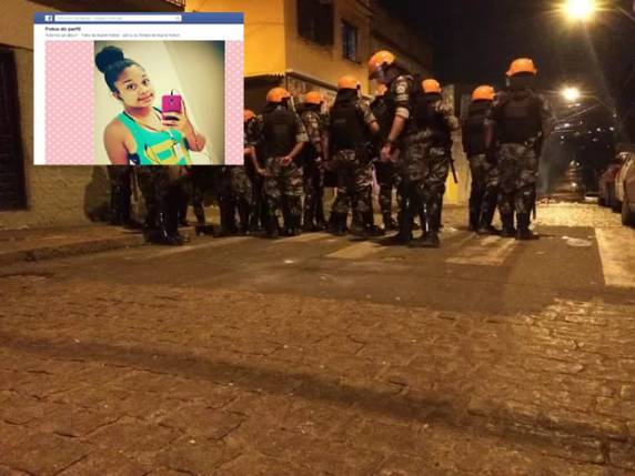 Menina de 15 anos foi atingida por 

disparos, e entre feridos há uma criança