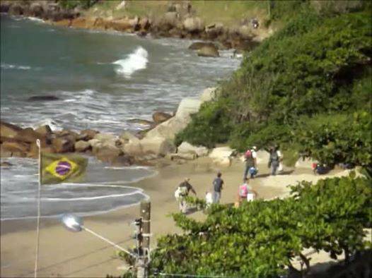 Ela estava em uma trilha, na manhã deste sábado (1º), em Bombinhas