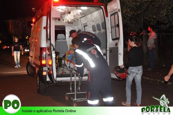 Acidente aconteceu por volta das 21h20, na Avenida Itapiranga