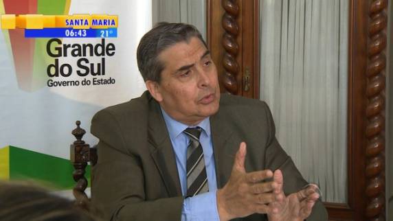 Secretário da Fazenda concedeu 

entrevista neste dia de paralisações