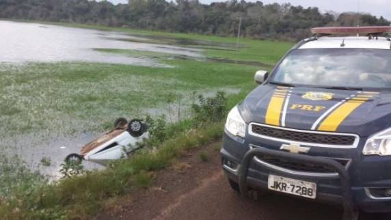 Veículo saiu da pista na BR-285